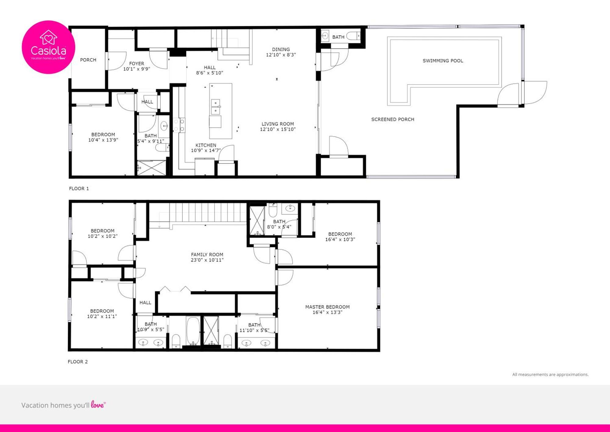 Private Pool Home Wthemed Rooms Free Water Park Four Corners エクステリア 写真